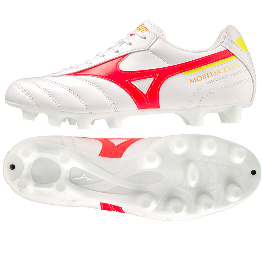 Buty Mizuno Morelia II Club MD P1GA231664 biały 44 1/2