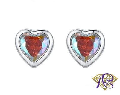 Srebrne kolczyki Ag 925 Serca IM0140124ER