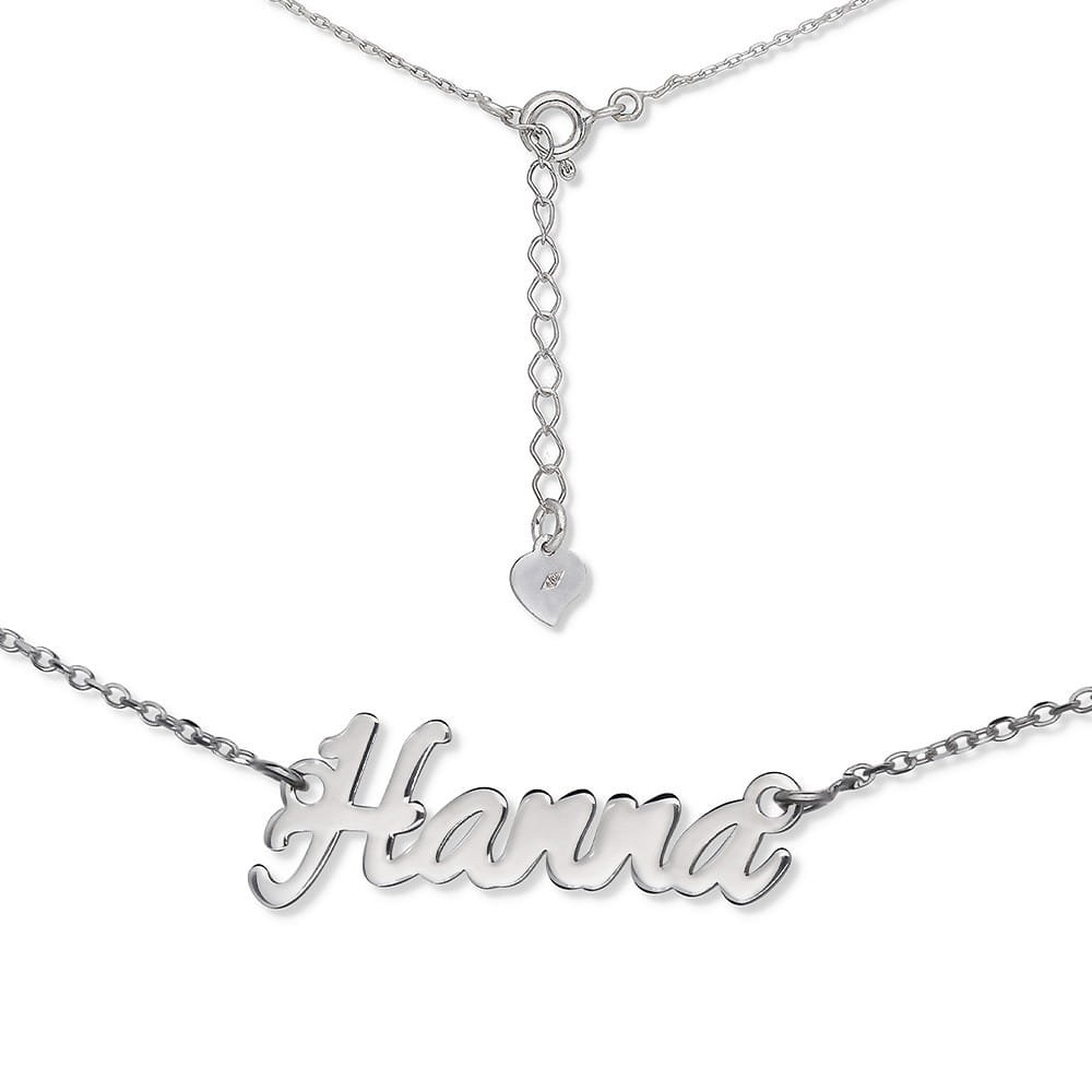 Naszyjnik srebrny imię Hanna HANNA/CEL/R