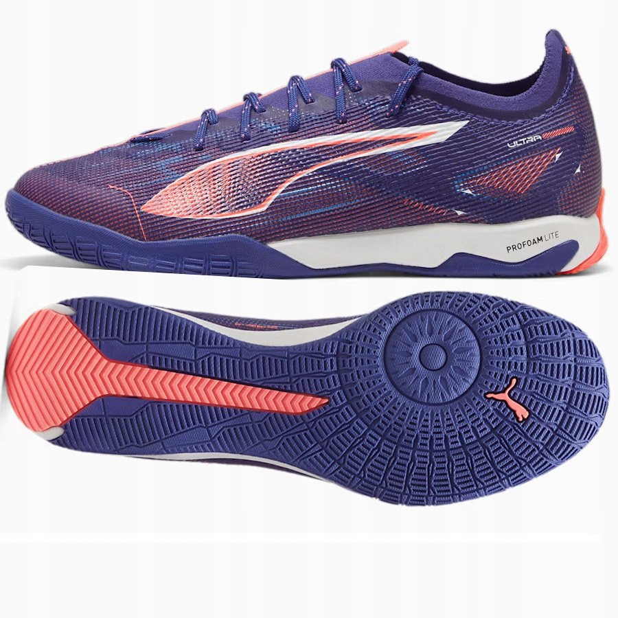 Buty Puma Ultra 5 Pro Court IT 107888-01 niebieski 41