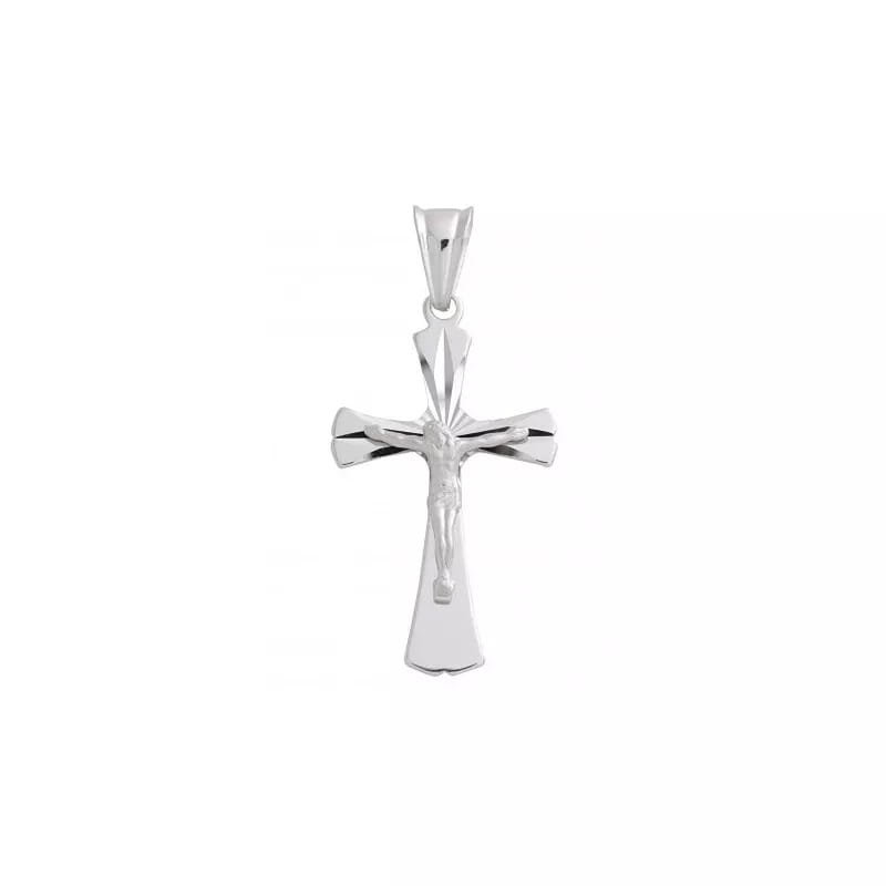 Srebrny krzyżyk rodowany Ag 925 GKD065R