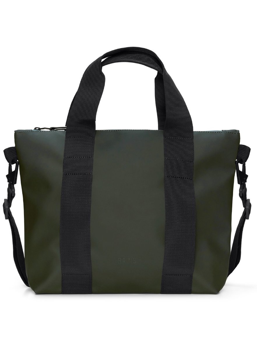 Torba miejska Rains Tote Bag Mikro W3 - green