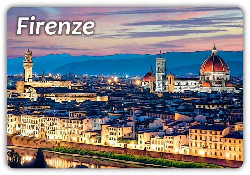 FLORENCJA - Katedra Santa Maria del Fiore - Italy - Magnes na lodówkę