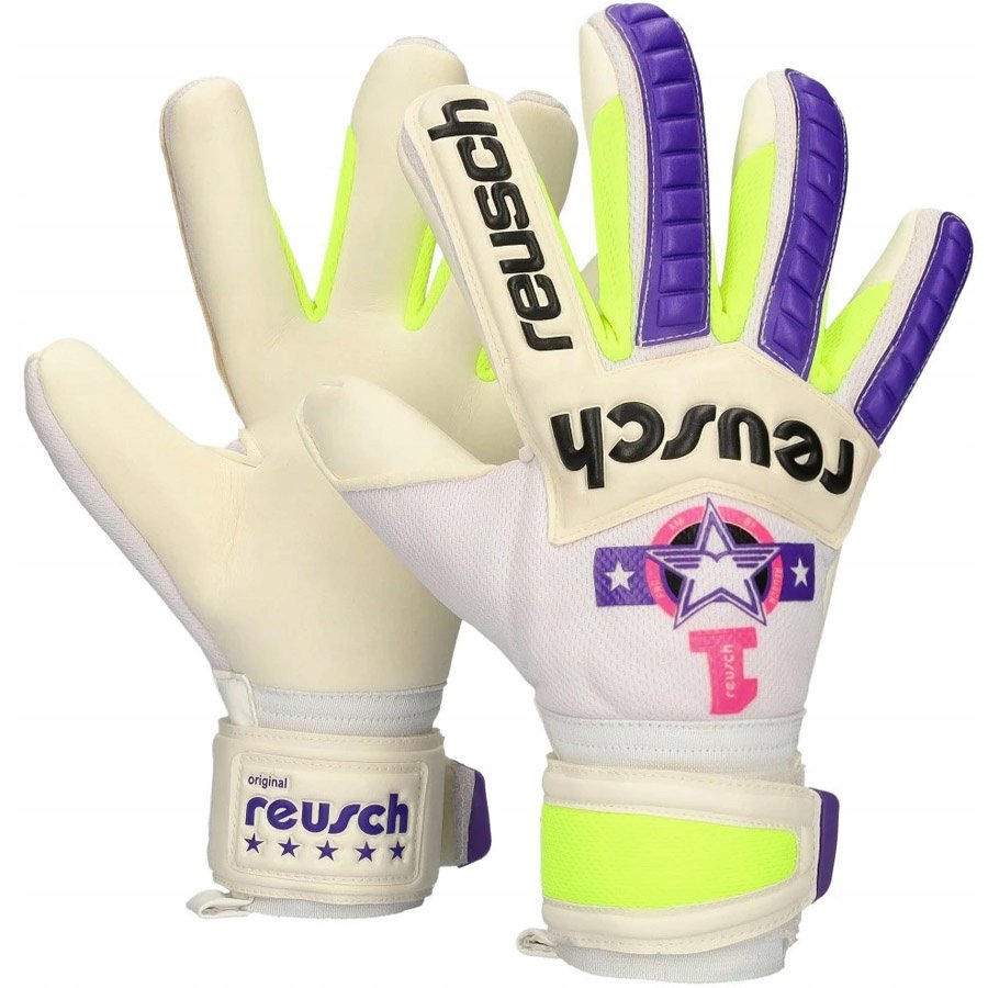 Rękawice Reusch Legacy Pro Am Silver 54 70 205 1055 biały 9