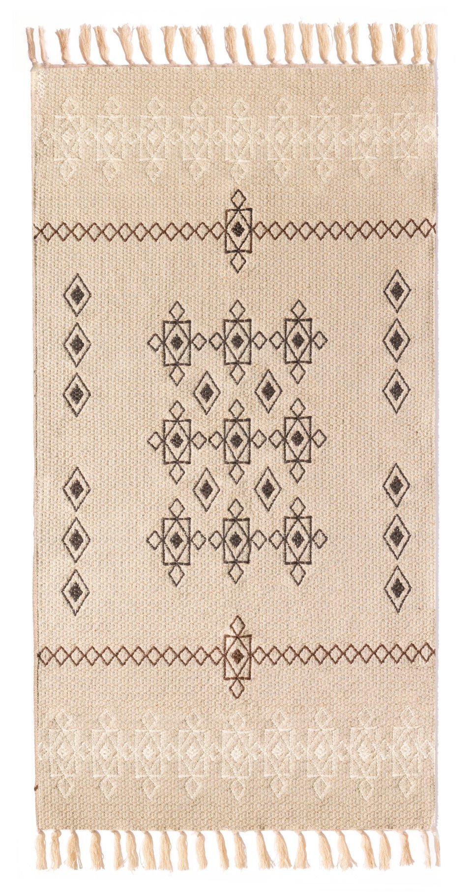 Dywanik dekoracyjny Etno 70X140 szary