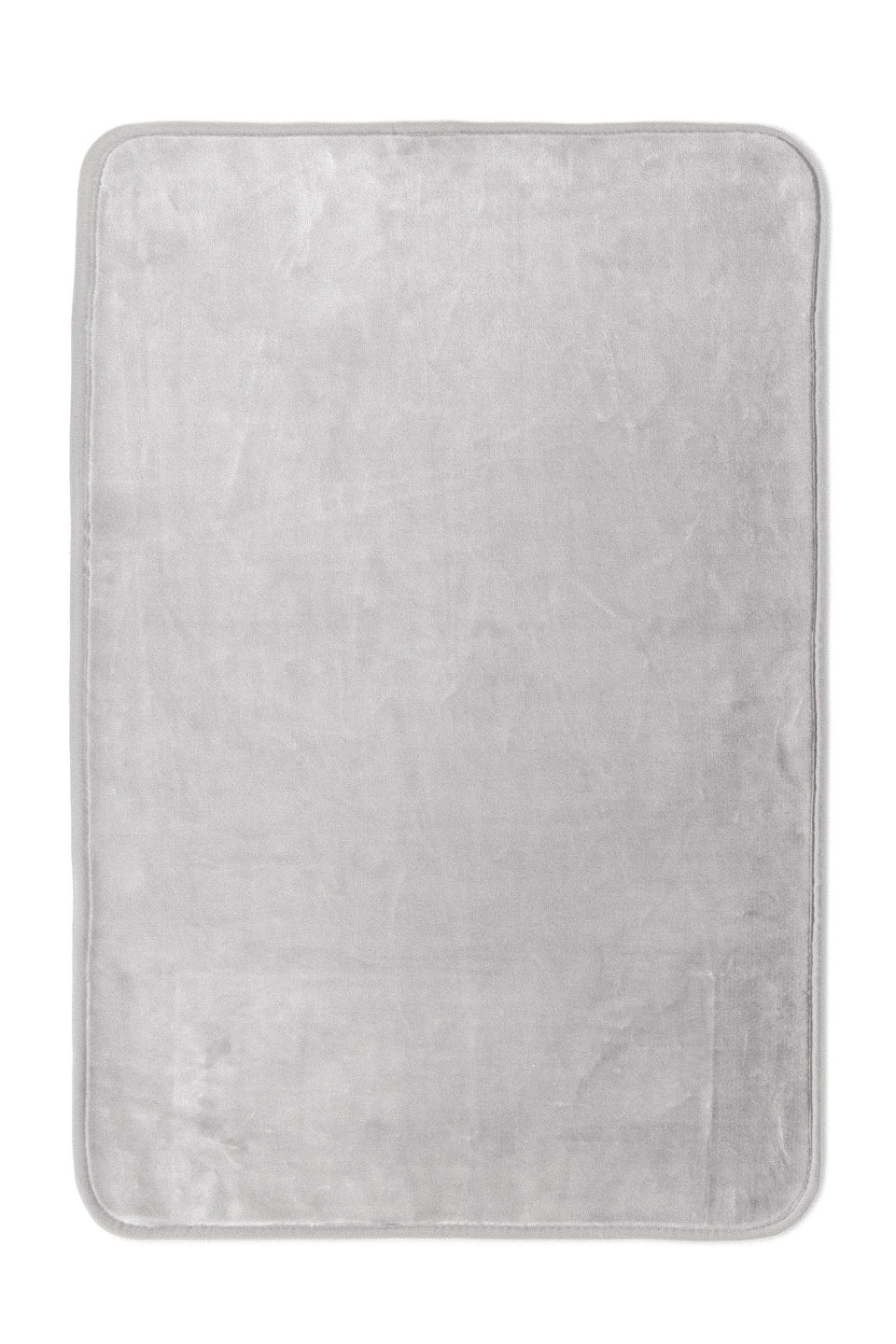 Dywanik łazienkowy Miami Viscose 60x90 cm silver