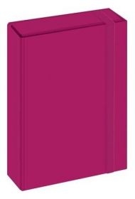 Teczka z gumką A4 TO Box fuksja