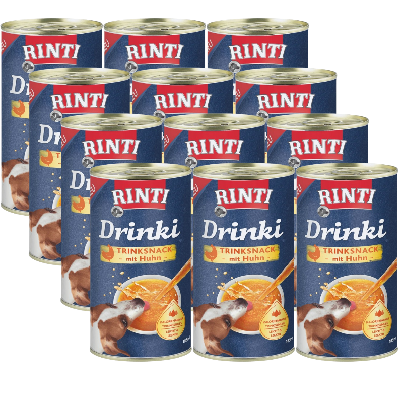 Rinti Drinki z kurczakiem dla psów 12x185ml