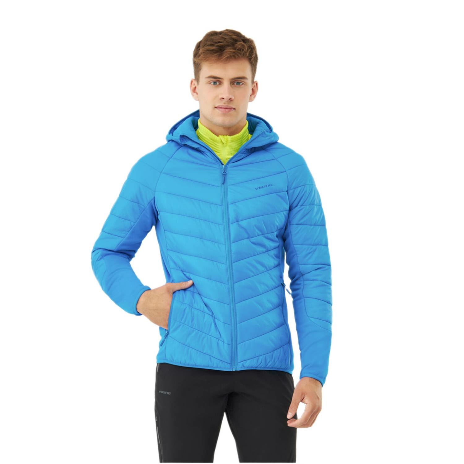 Męska kurtka ocieplana Viking Bart Warm Pro Polartec Primaloft blue - M