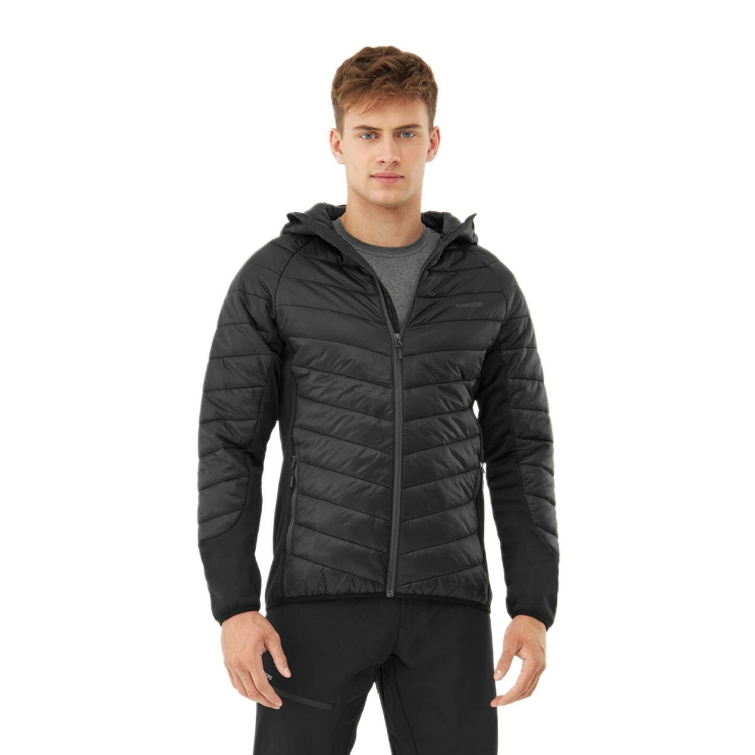 Męska kurtka ocieplana Viking Bart Warm Pro Polartec PrimaLoft black - M