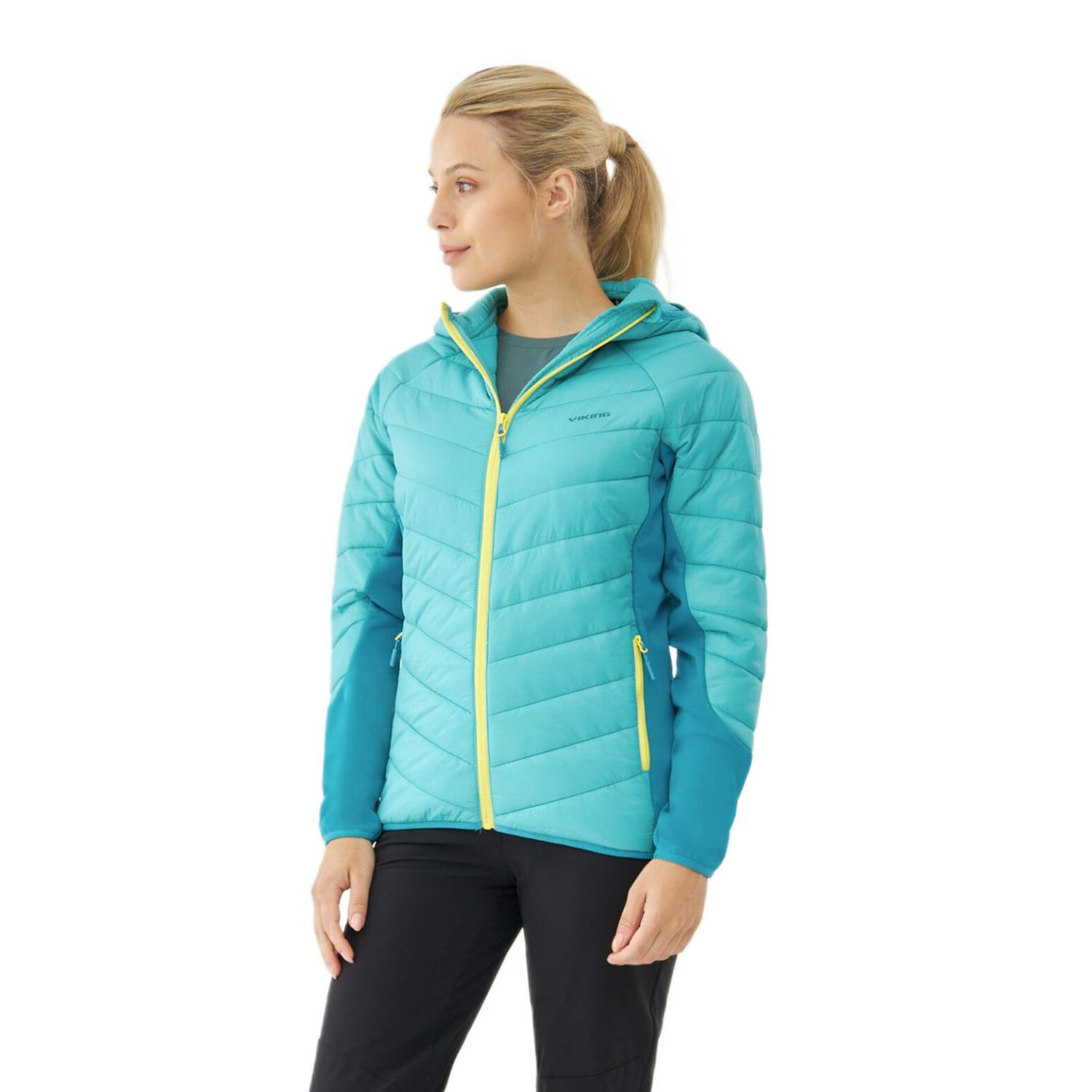 Damska kurtka ocieplana Viking Becky Warm Pro Polartec PrimaLoft turquise - S