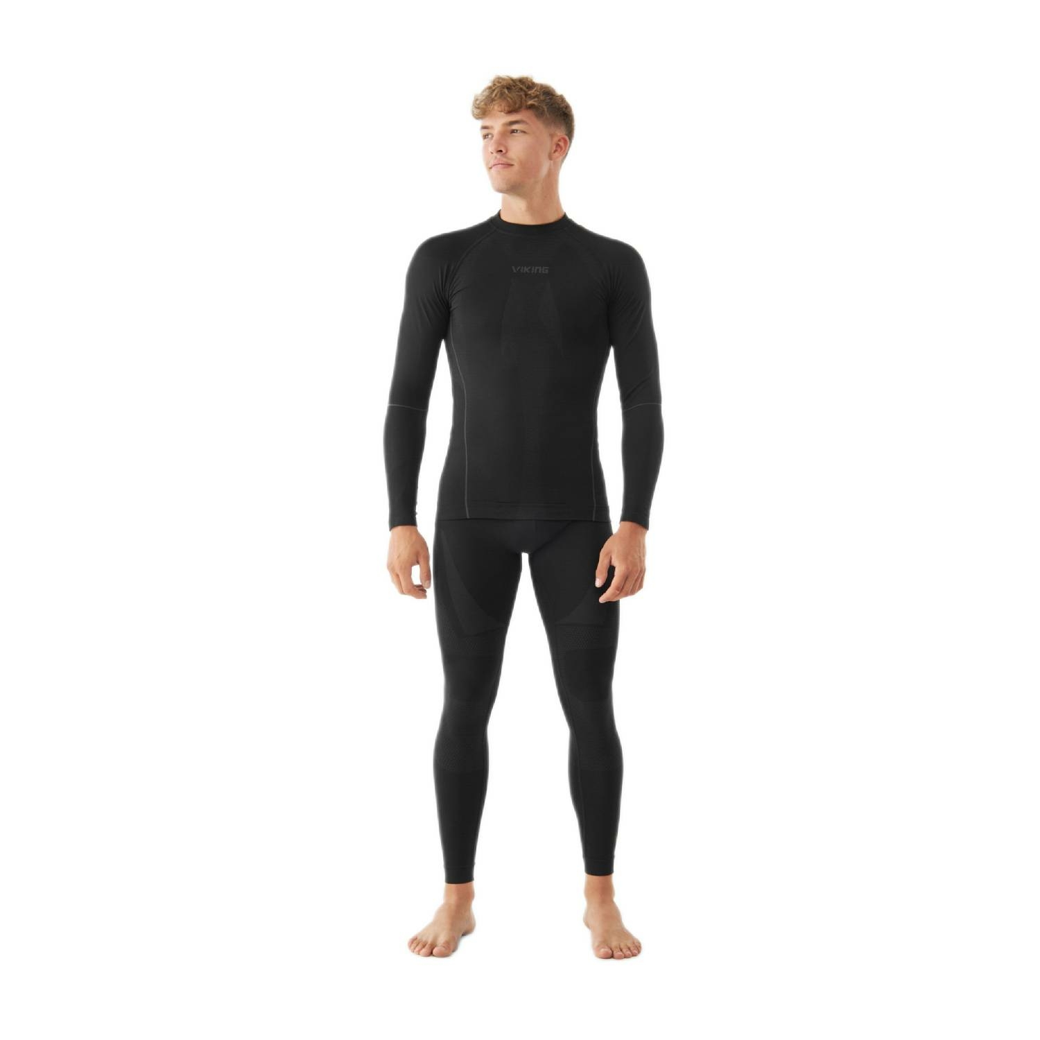 3-częściowy zestaw bielizny męskiej Viking Eiger Man Set black - S