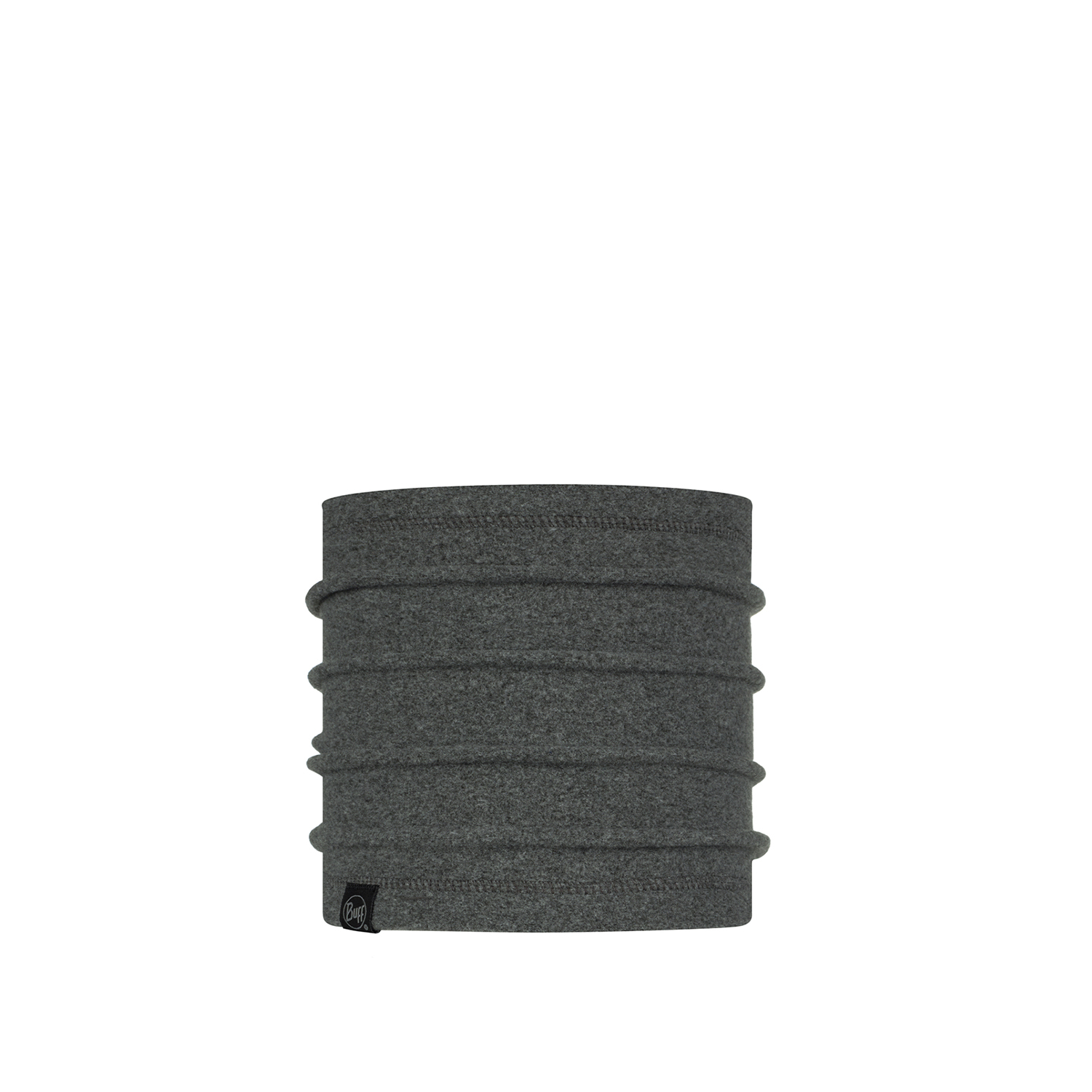 Komin polarowy dla dziecka Buff Polar Neckwarmer Youth solid grey - ONE SIZE