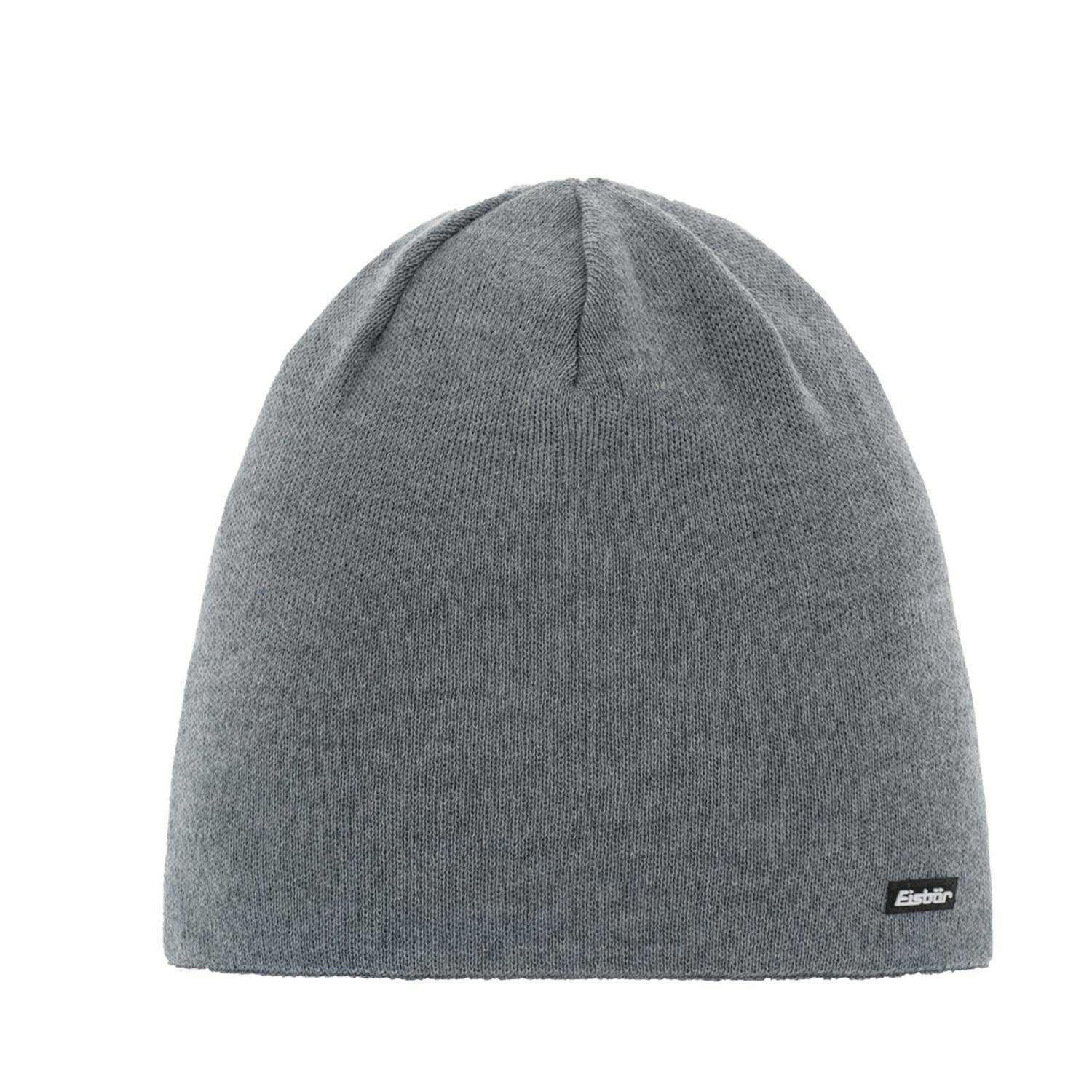 Czapka z wełną merino unisex Eisbar Ogle OS greymele - ONE SIZE