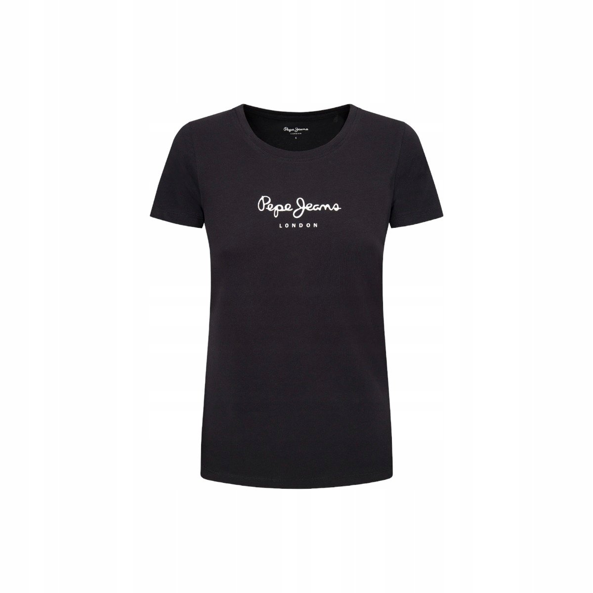 PEPE JEANS KOSZULKA DAMSKA T-SHIRT CZARNA r. S