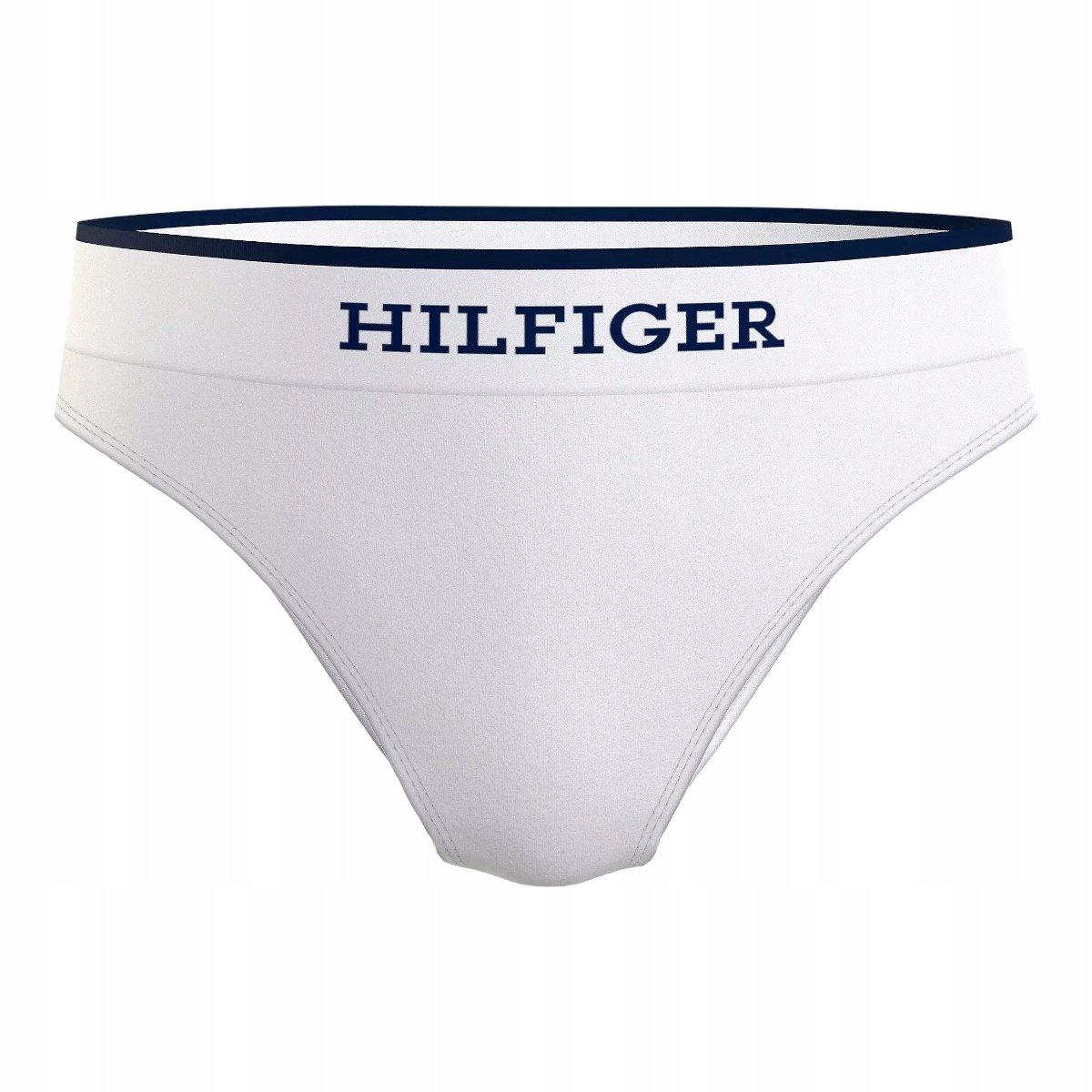 TOMMY HILFIGER BIKINI DAMSKIE MAJTKI 1P BIAŁE r.XS
