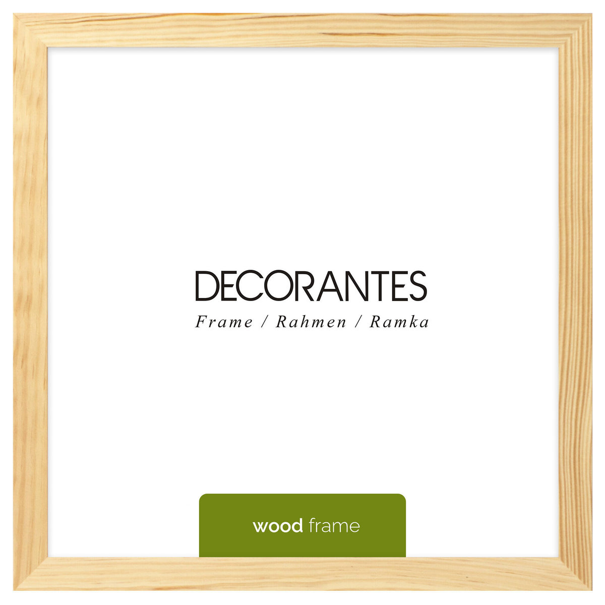 Surowa ramka drewniana RAW 30x30 cm