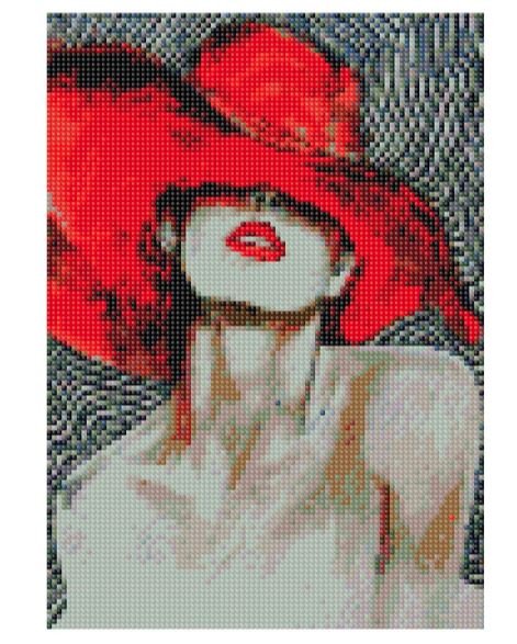 Mozaika Diamentowa Kobieta 8972