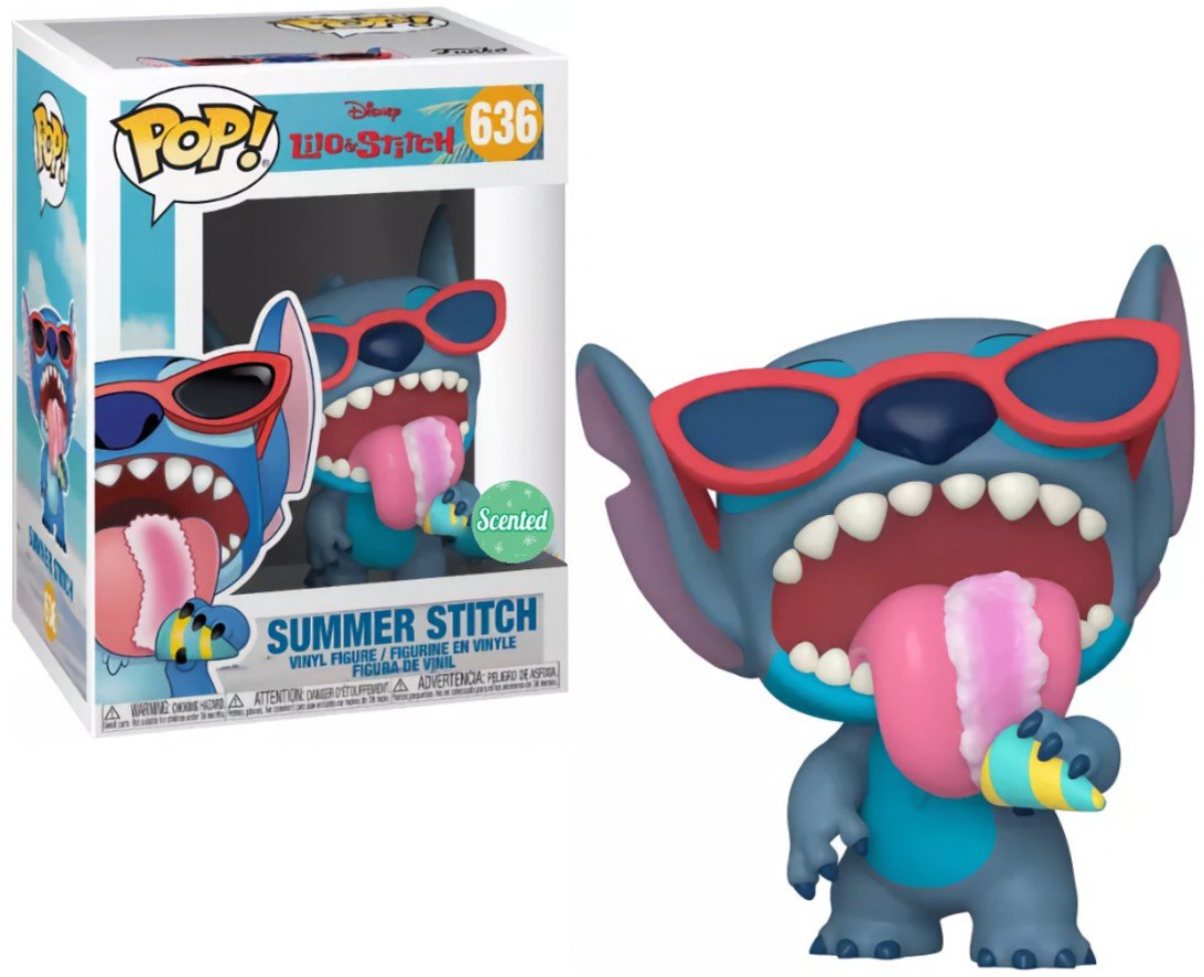 funko pop! lilo & stitch 636 summer stitch special edition