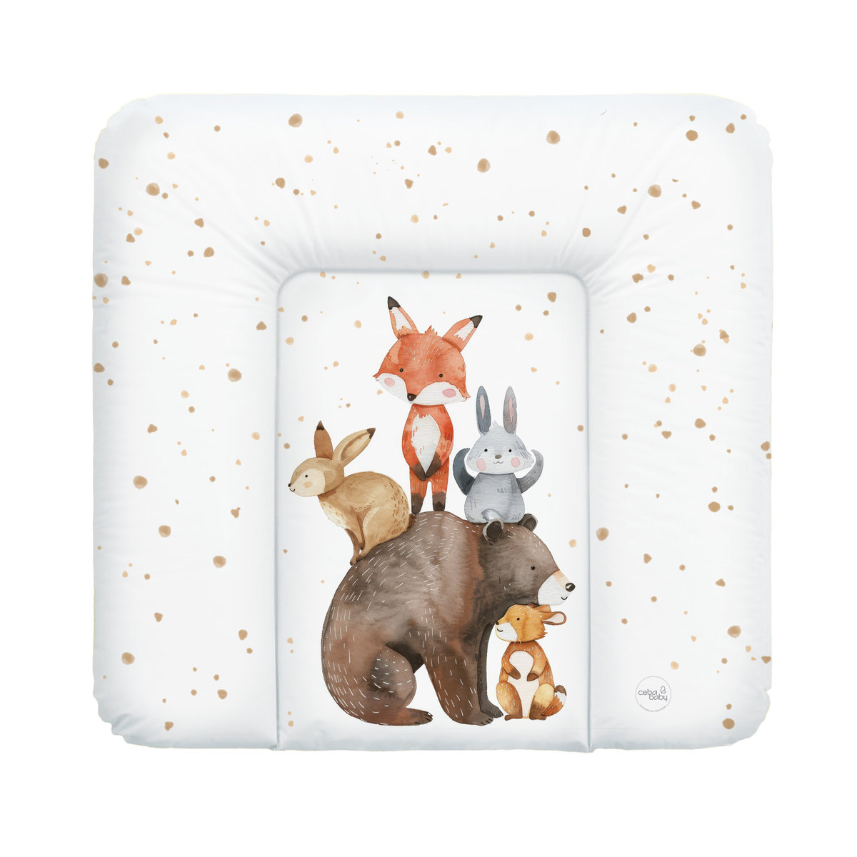 CEBA BABY Przewijak miękki średni (75x72) Basic Forest Friends
