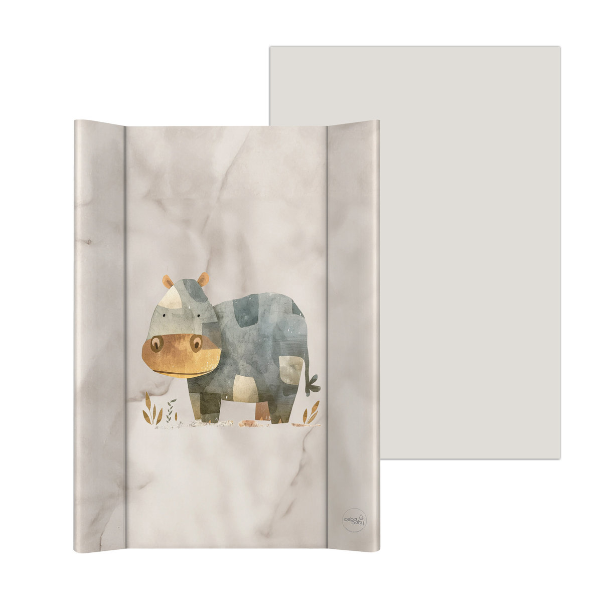 CEBA BABY Przewijak twardy krótki (50x70) Ultra Light Cosy Hippo