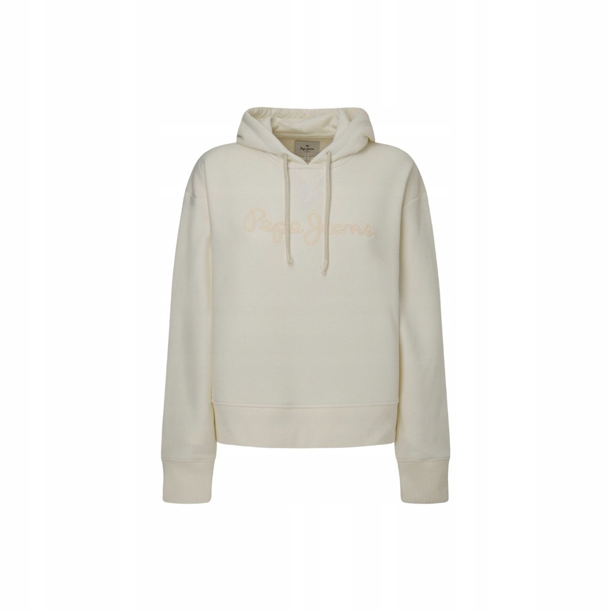 Pepe Jeans Bluza Damska Nanette Hoodie Ecru R.S