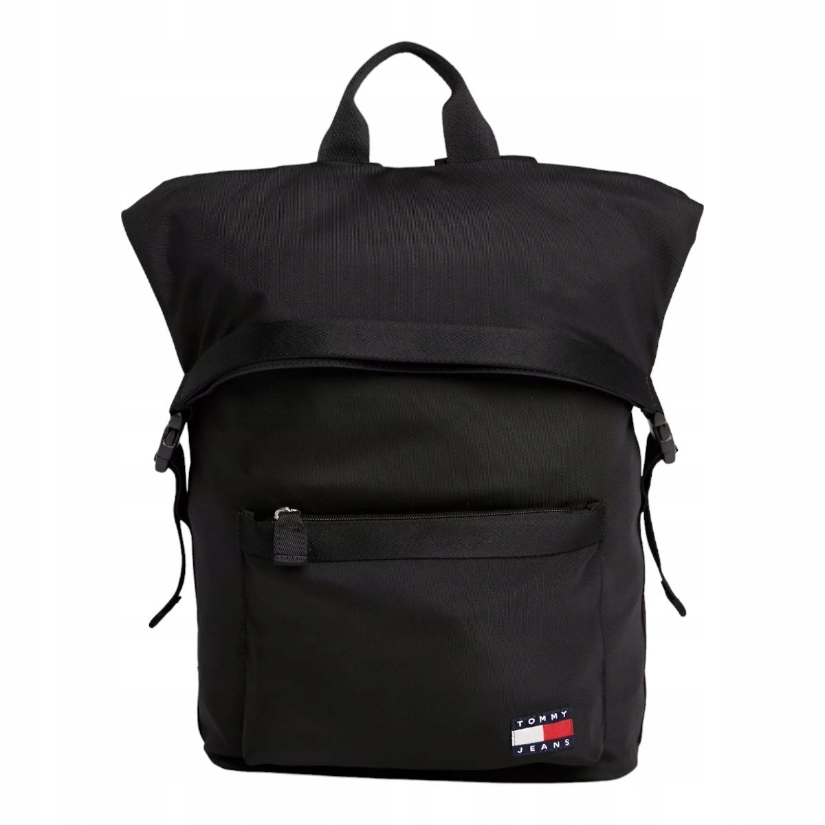 TOMMY HILFIGER PLECAK TJM DAILY ROLLTOP BACKPAK CZARNY