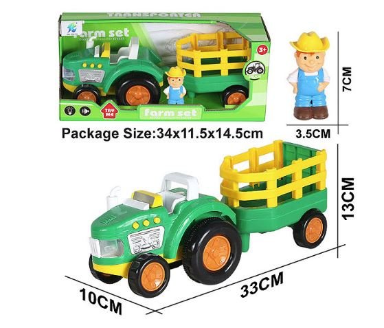 Traktor z Przyczepą 0663