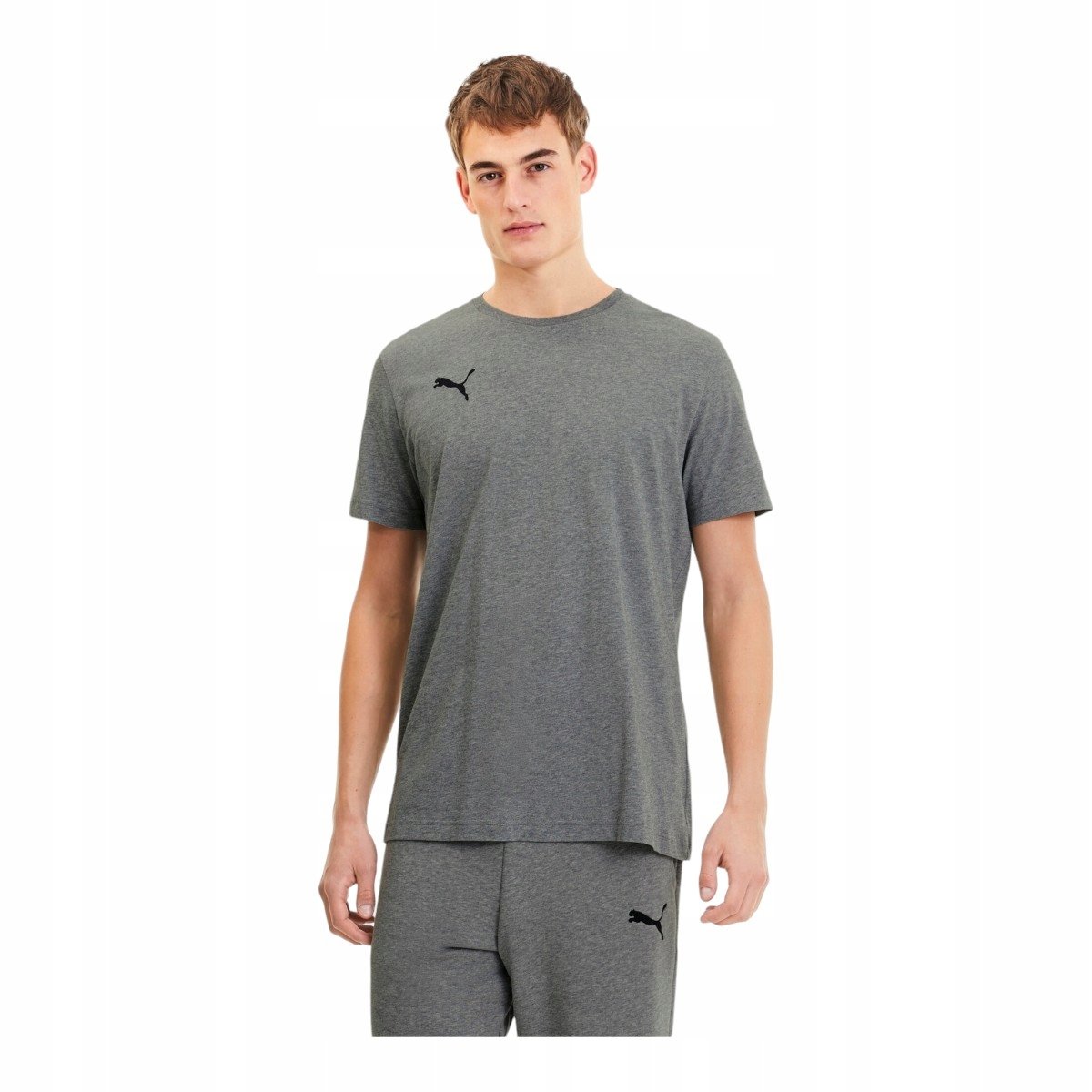 PUMA MĘSKA KOSZULKA T-SHIRT TEAMGOAL 23 CASUALS TEE SZARA r. L