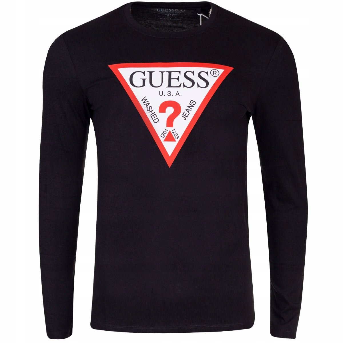 GUESS KOSZULKA MĘSKA Z DŁUGIM RĘKAWEM ORIGINAL r.M