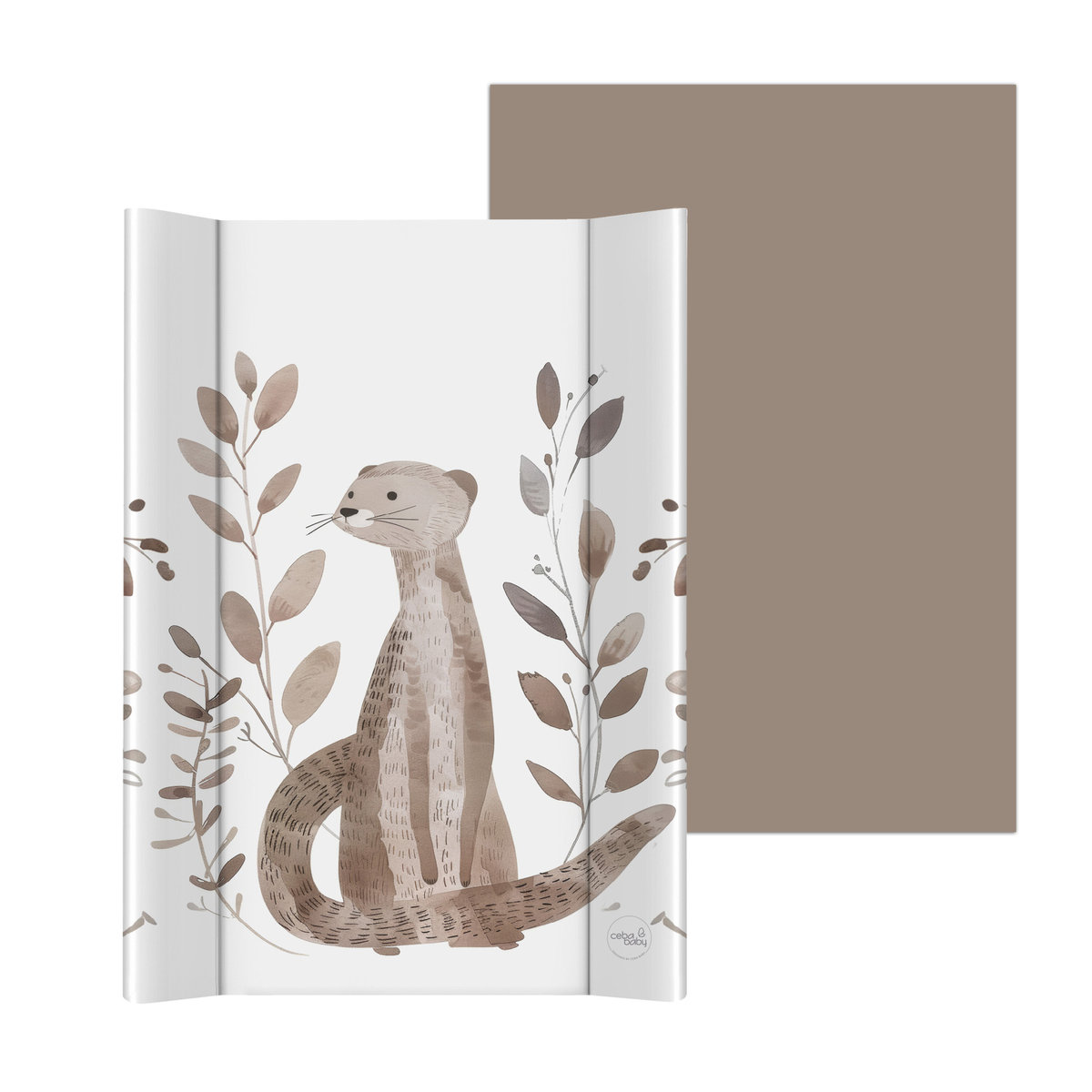 CEBA BABY Przewijak miękki profilowany krótki (50x70) Basic Clever Otter