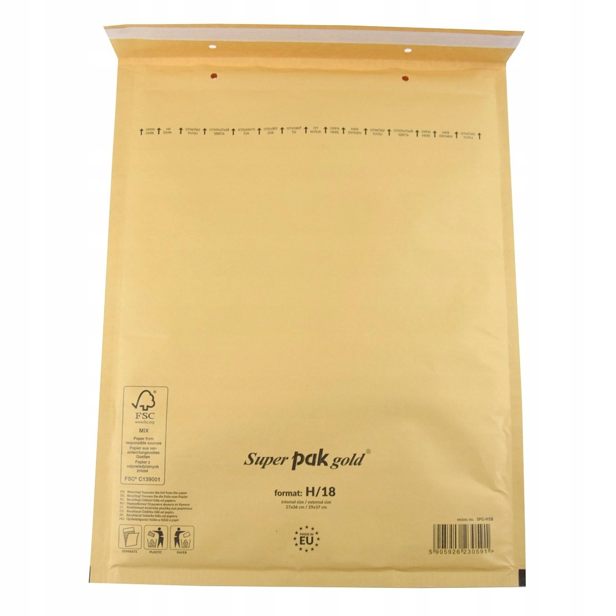 koperta papierowa H/18 EKO 270X360mm koperta a4 na dokumenty 100sztuk MOCNA