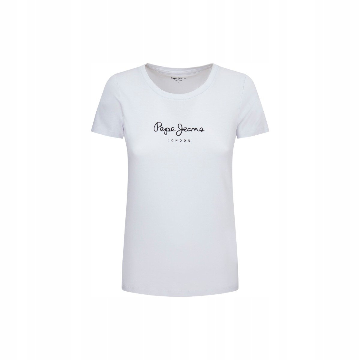 PEPE JEANS KOSZULKA DAMSKA T-SHIRT BIAŁA r. S