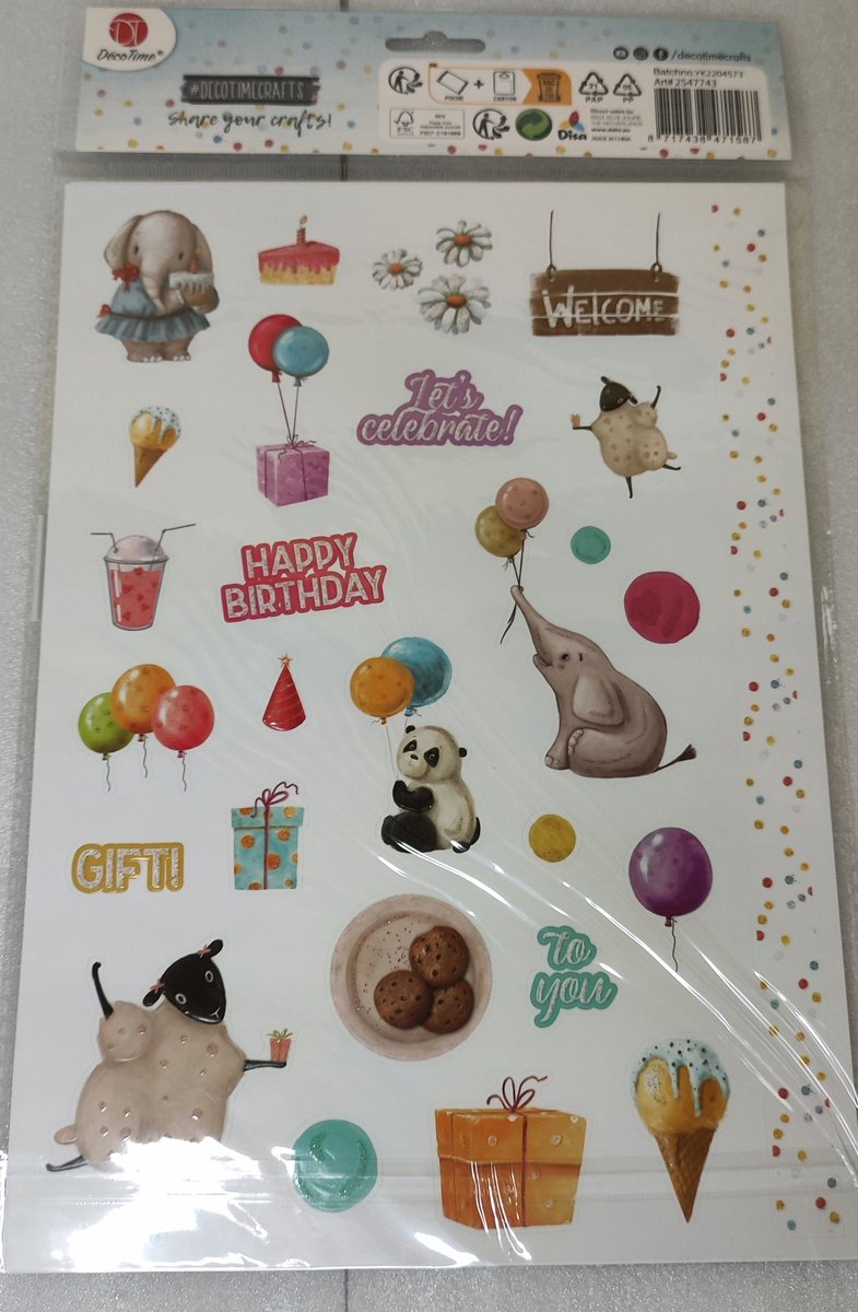 Naklejki Ozdobne Do Scrapbookingu Wytłaczane