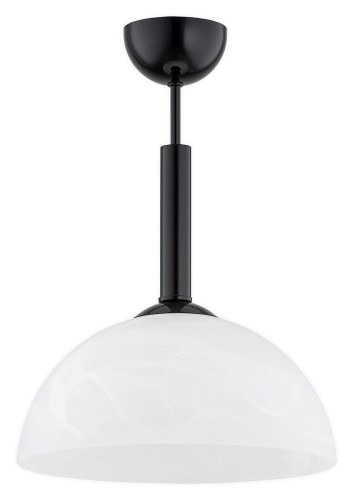 Klara lampa wisząca 1xE27 czarna O3531 W1 CZA