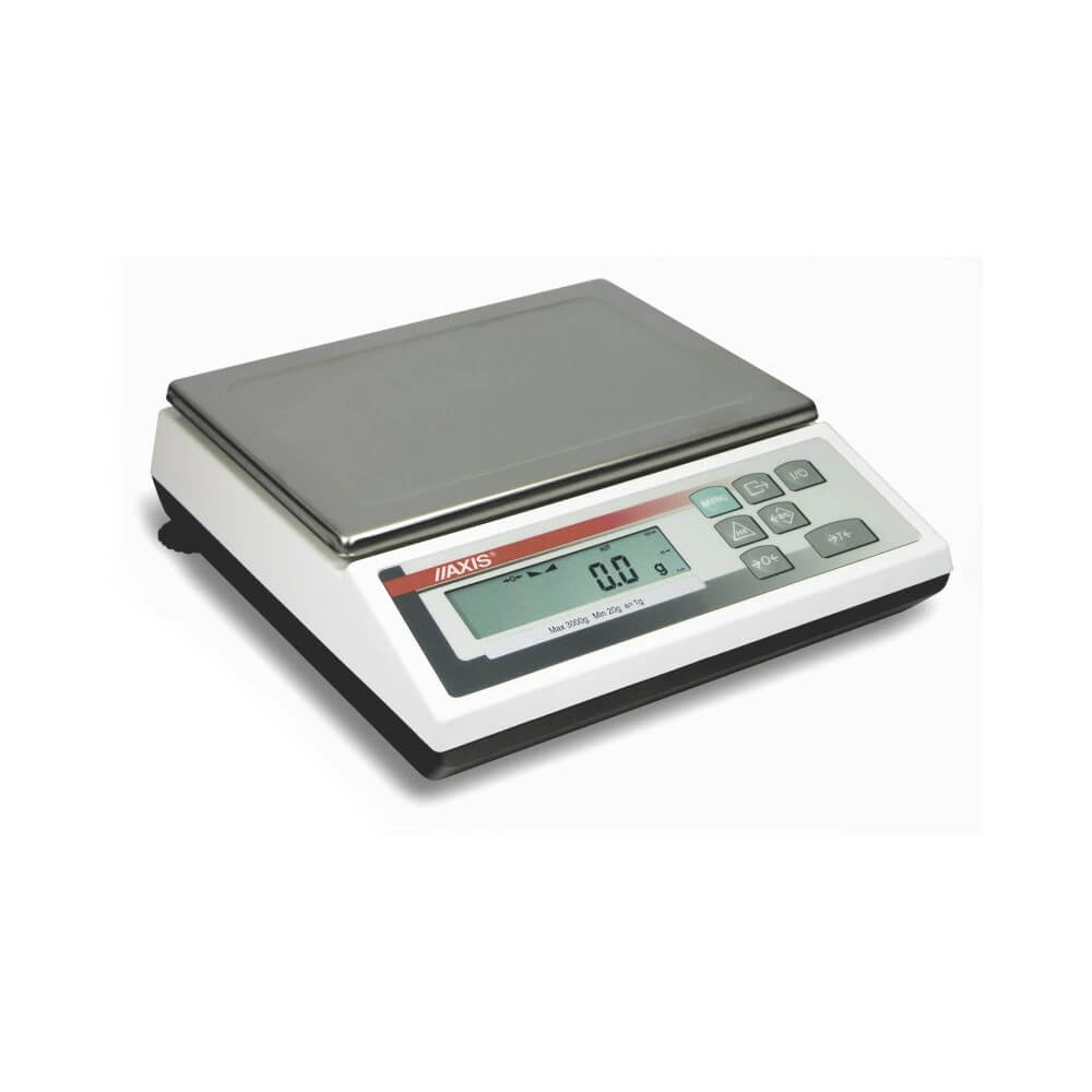 AXIS BD0,3T M, 300g, 0,1g, 225x165mm - waga techniczna popularna, opcjonalnie z legalizacją