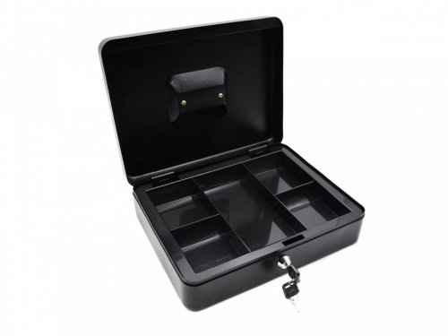 Kasetka na pieniądze 300x240x90mm na kluczyk (10)