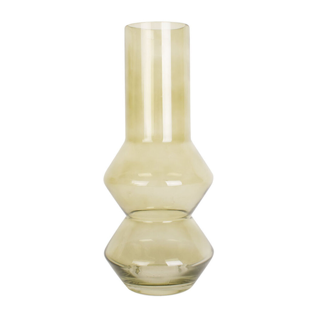 Wazon z zielonego szkła, BLUSH, Ø 13 cm