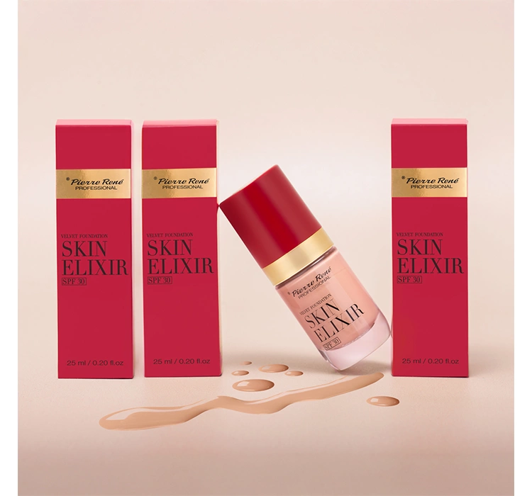 Pierre Rene Skin Elixir podkład do twarzy 01 Ivory Nude 25ml