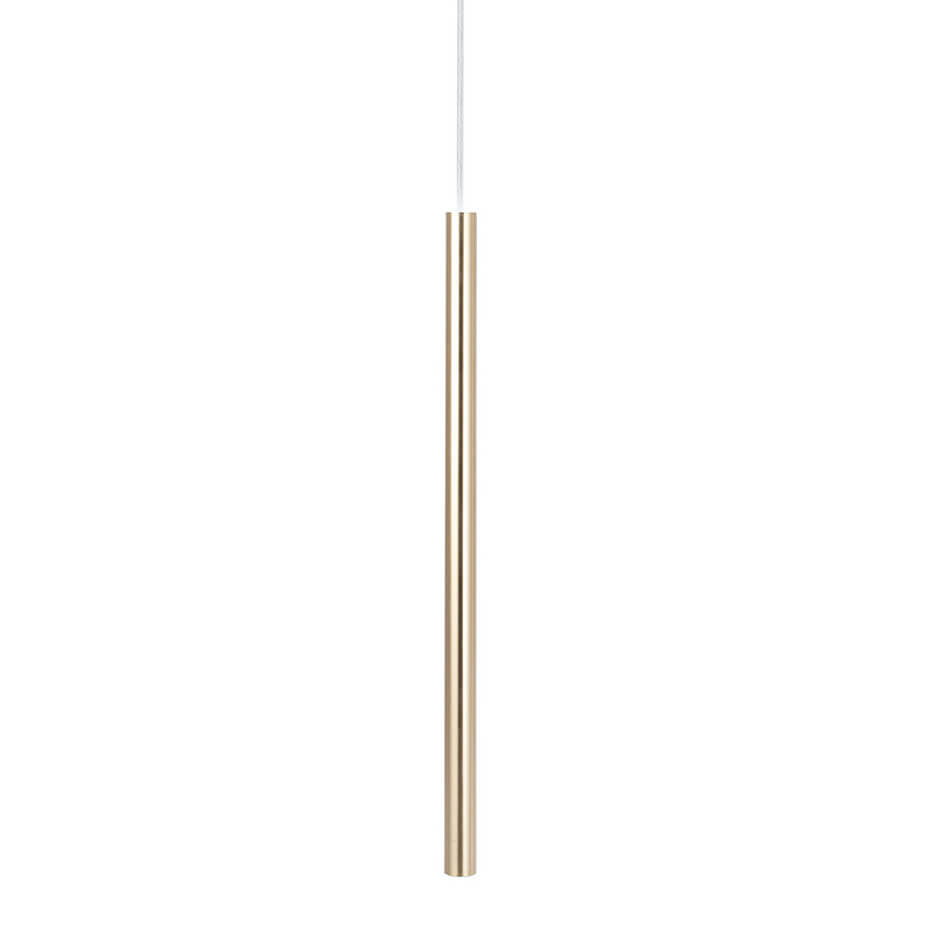 Zwisająca lampa do gabinetu Sopel 40957 tubka punktowa rurka złota