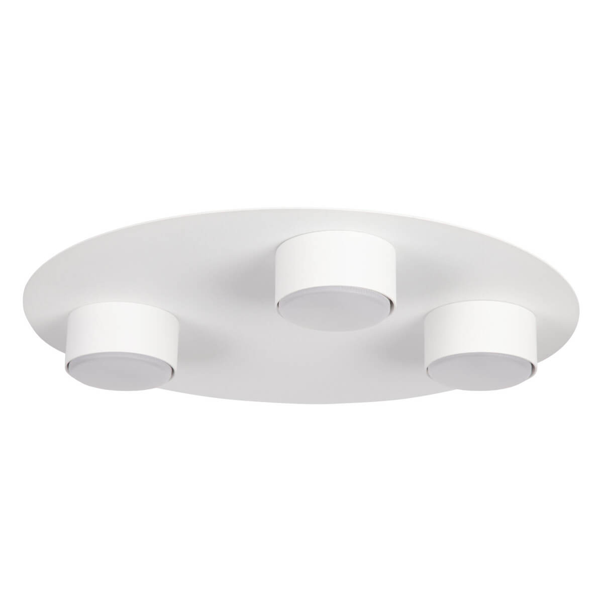 Sufitowa lampa do sypialni Star 40993 rurka disc metalowa biała