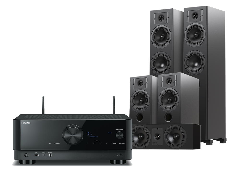 Yamaha RX-V4A + Diva 5 + 3 + 7