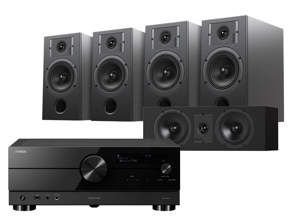 Yamaha RX-A2A (czarny) + Diva 3 + 3 + 7 (czarny)