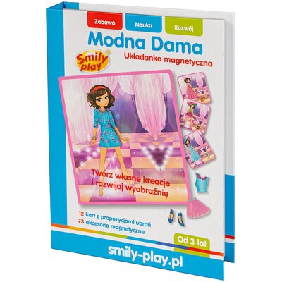 Smily Play, układanka Magnetyczna Modna Dama
