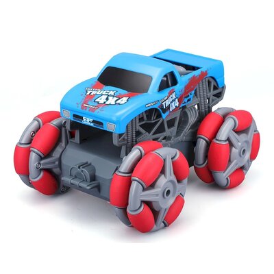 Maisto Tech R/C Cyklone Monster: zdalnie sterowany pojazd, częstotliwość 2,4 GHz, z mini pilotem zdalnego sterowania, od 5 lat, 19 cm, czerwony (582521) M82521