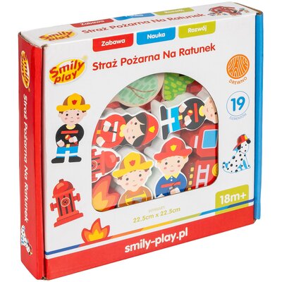 Smily Drewniana remiza strażacka 49405
