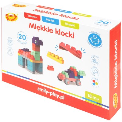Smily Miękkie klocki 20 elementów 49443
