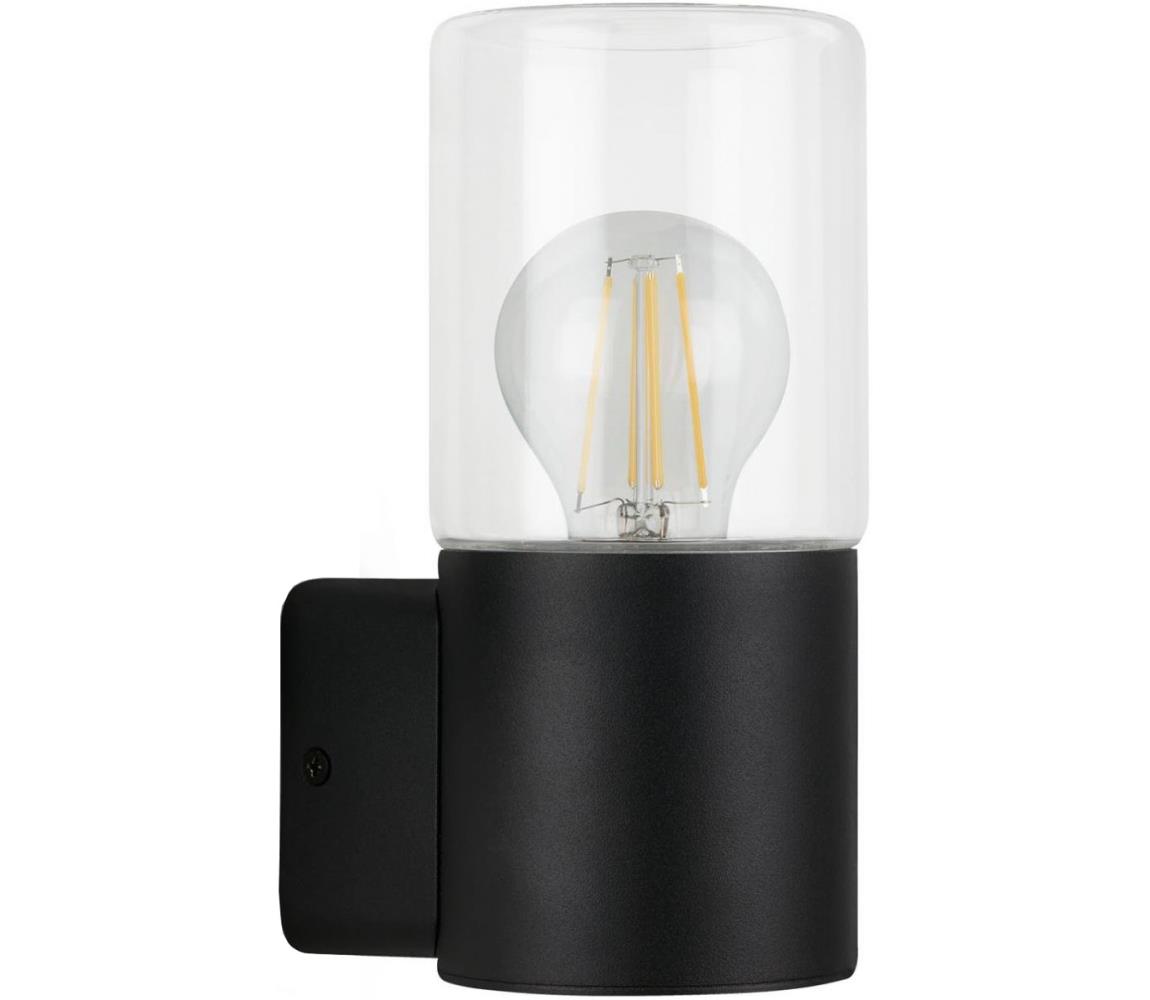 Briloner 320505TF - Kinkiet zewnętrzny 1xE27/12W/230V IP44 czarny