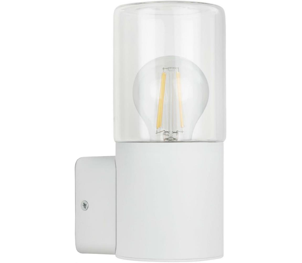 Briloner 320506TF - Kinkiet zewnętrzny 1xE27/12W/230V IP44 biały