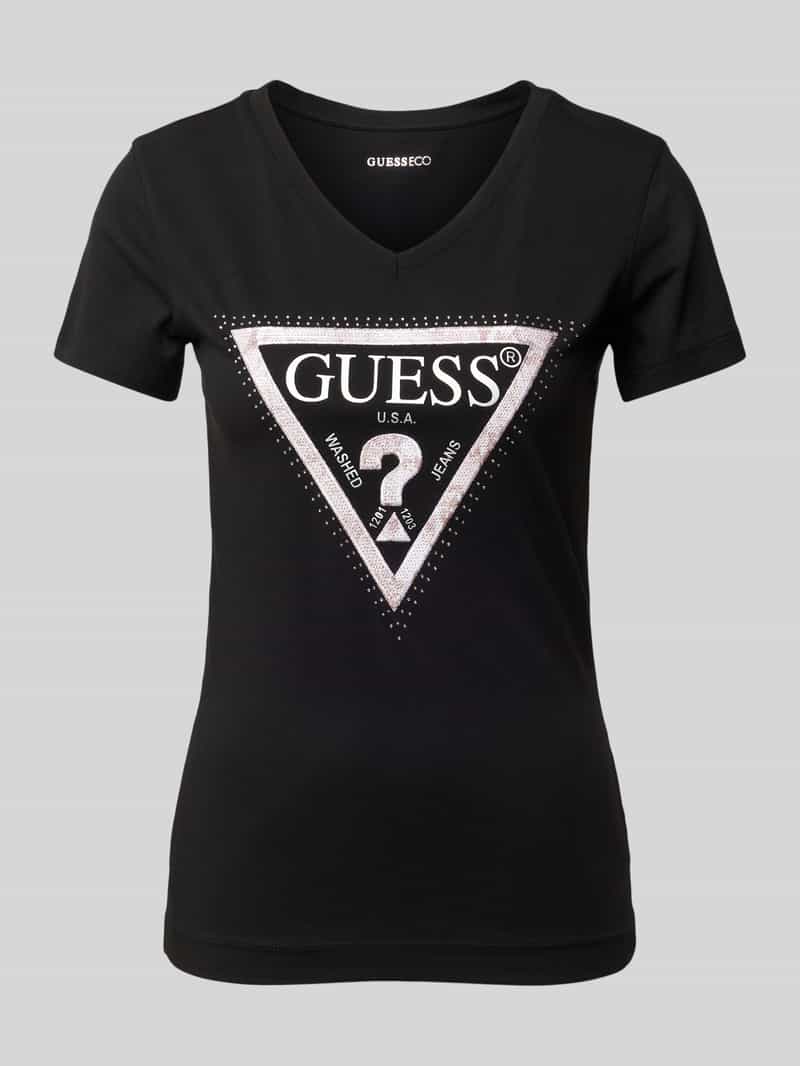 T-shirt z nadrukiem z logo model ‘PYTHON’
